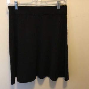 Grey wool skirt